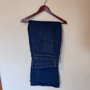 Maurices Goldie Blues Dark Blue Flare & Wide Leg Jeans